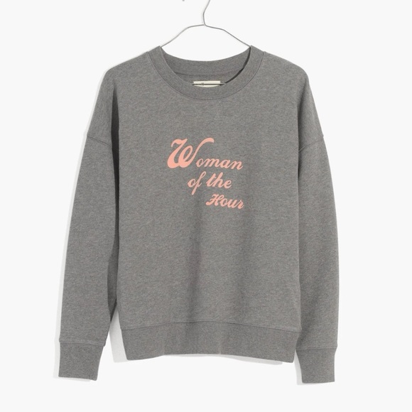 Madewell x Bliss & Mischief® Woman of the Hour Sweatshirt Size S - Picture 3 of 7